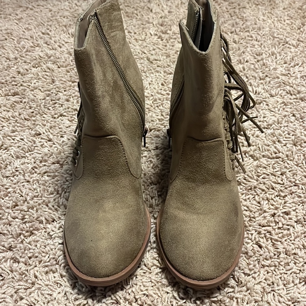 Fringe Booties - image 2